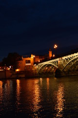 Abendstimmung Triana Brücke Sevilla