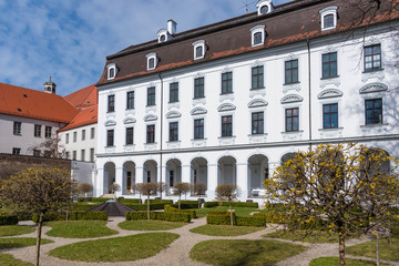 Augsburg Palais Schwäzler Innenhof