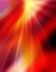 Abstract background in red, yellow and orange colors