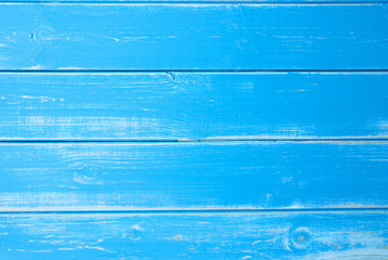 Light Blue Wooden Background, Copy Space