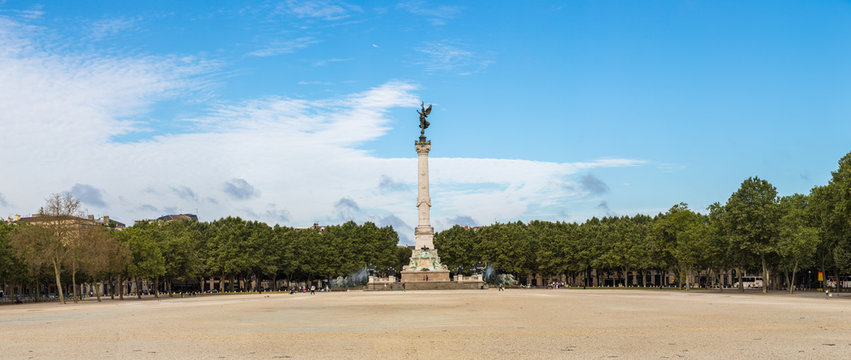 Monument aux Girondins in Bordeaux
