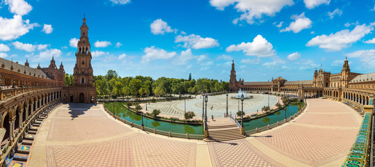Obraz premium Spanish Square in Sevilla