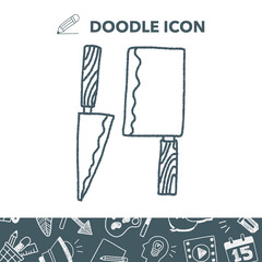 Doodle Kitchen knife