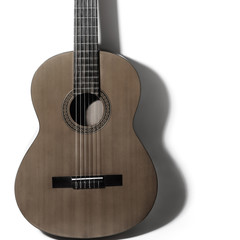 Obraz premium Acoustic guitar classical guitar close up