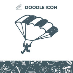 doodle parachute