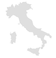 Fototapeta na wymiar Italy Map