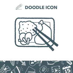 doodle healthy lunch