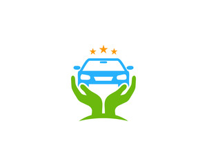 Car Care Icon Logo Design Element