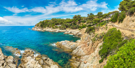 Costa Brava beach, ..Catalonia, Spain