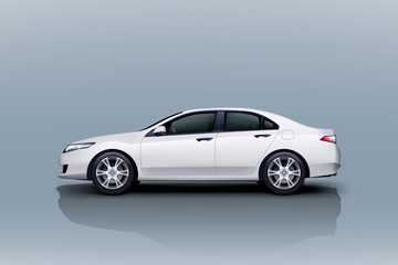 Fototapeta premium car side 02