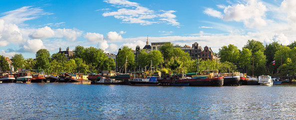 Panoramic view of Amsterdam