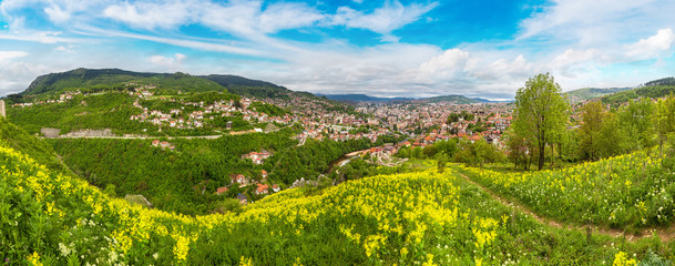 Panoramic view of Sarajevo