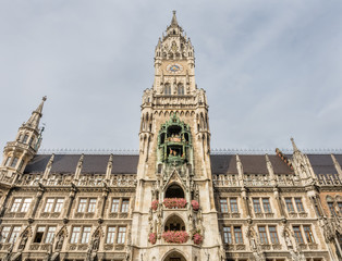 Fototapeta premium New Town Hall, Neues Rathaus, in Munich, Germany