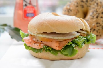 bagel sandwich