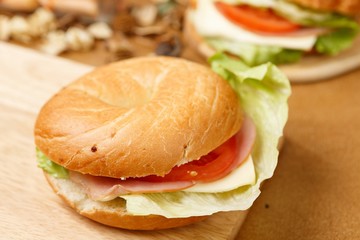 bagel sandwich