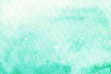 Abstract colorful water color for background. Watercolor blue green red orange purple yellow wet brush hand drawn paper texture background. Designed art background. Used watercolor elements.