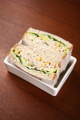 shrimp sandwich