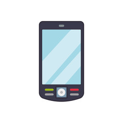 Mobile smartphone technology icon vector illustration graphic design