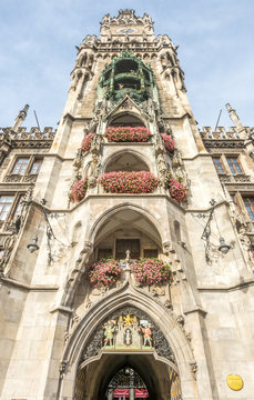 New Town Hall, Neues Rathaus, in Munich, Germany