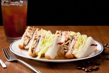 Grilled chicken sandwich