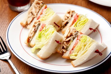 Grilled chicken sandwich