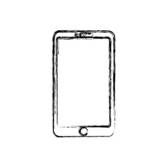 Mobile smartphone technology icon vector illustration graphic design