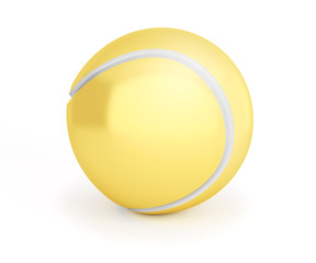 Golden Tennis Ball