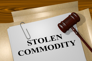 Stolen Commodity - legal concept
