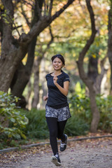 Naklejka premium スポーツウェアを着た女性