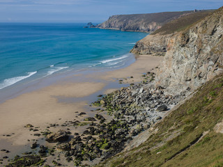 Strand bei Porthtowan in Cornwall