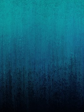 black and blue textured background with abstract paint design in gradient smeared colors