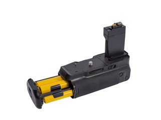 Battery grip for modern DSLR camera