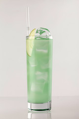 cocktail on the white background