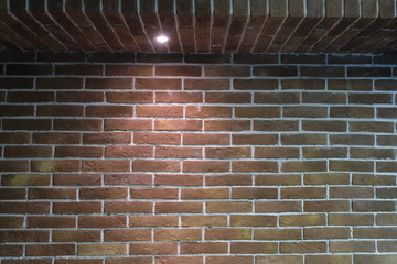 Background with the image of a brick wall