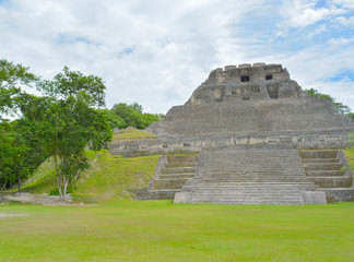 Ancient Mayan Ruins in Belize Central America