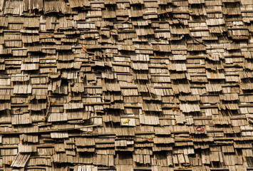 Bamboo roof