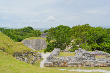 Ancient Mayan Ruins in Belize Central America