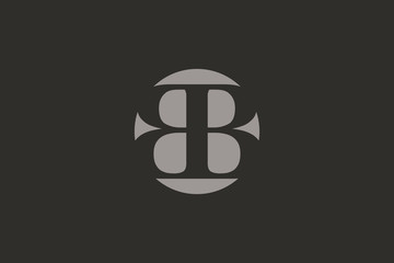 Luxurious Brand Letter B Logo