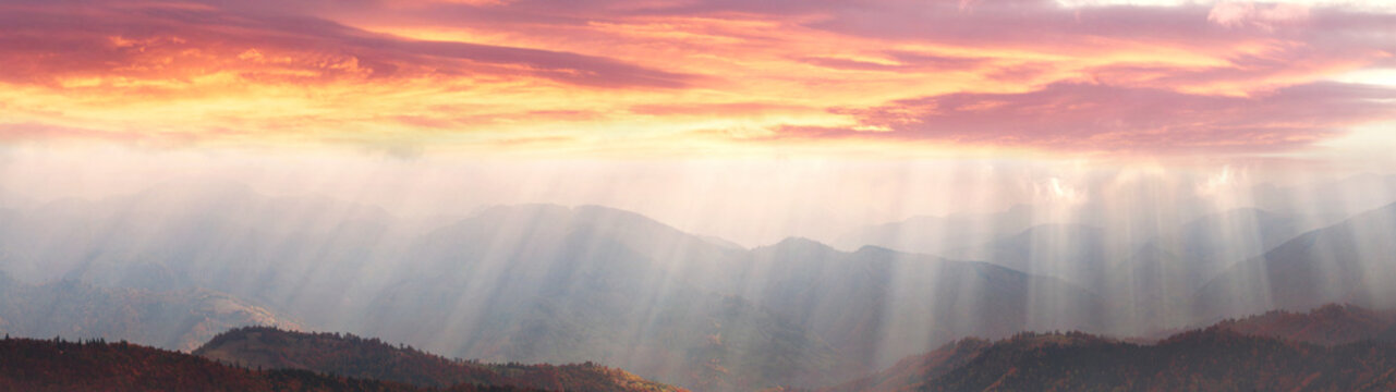 Sun Rays After Storm