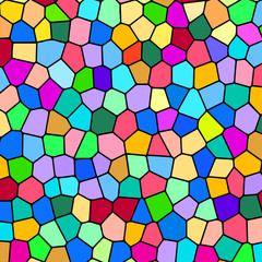 Colorful background, mosaic, vector illustration