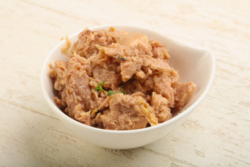 Canned tuna