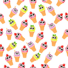 illustration of ice cream