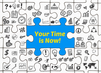 Your Time is Now! / Puzzle mit Symbole