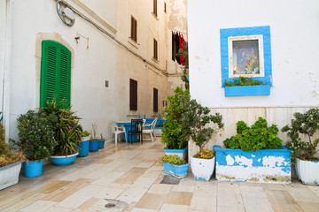 Alleyway. Monopoli. Puglia. Italy. 