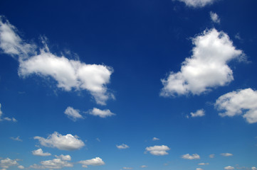 white clouds