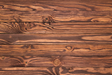 Old Vintage Planked Wood Texture Background. Top View of Rustic Wooden Wall Surface