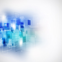 Abstract Business Blue Background