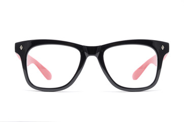 Fototapeta premium Sunglasses with transparent glass isolated on white