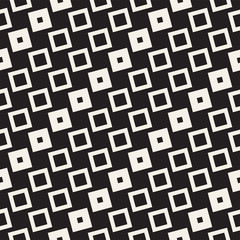 Repeating Geometric Rectangle Tiles. Vector Seamless Pattern.