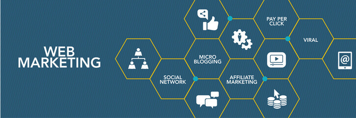 Web Marketıng Icon Concept